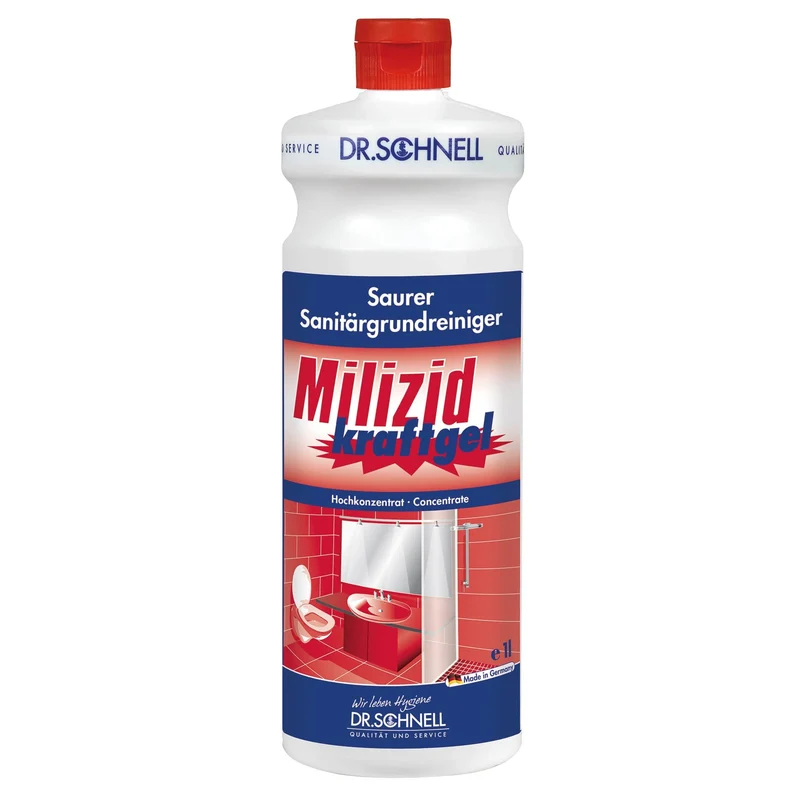 Dr. Schnell Milizid Kraftgel saurer Sanitärgrundreiniger