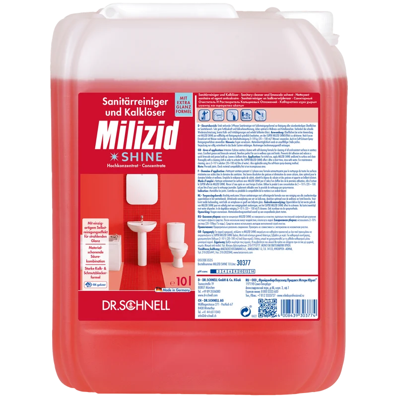 Dr. Schnell Milizid Shine Sanitärreiniger