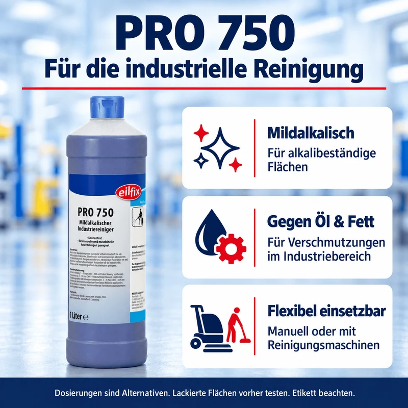 EILFIX PRO 750 Industriereiniger mildalkalisch