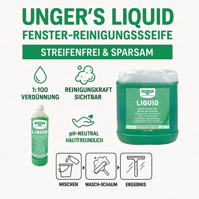 UNGER Liquid Glasreiniger