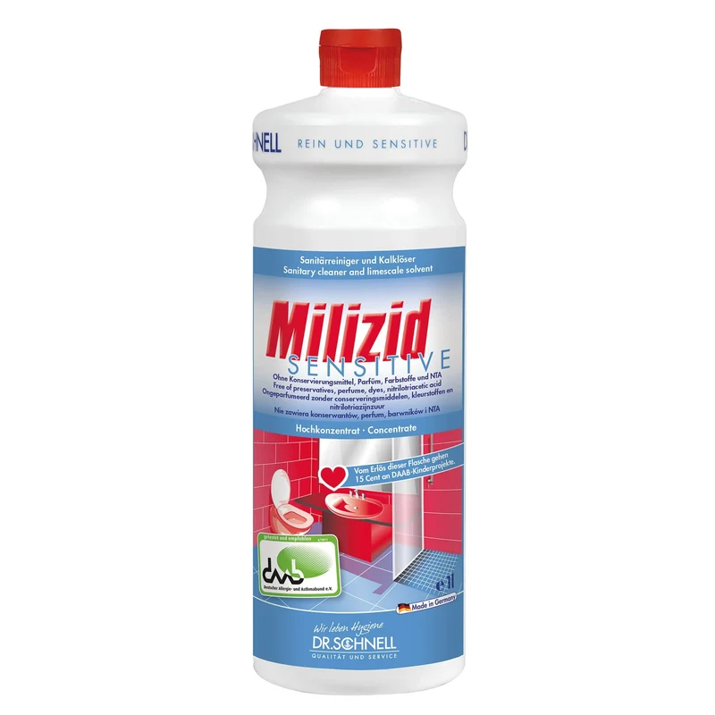 Dr. Schnell Milizid Sensitive Sanitärreiniger