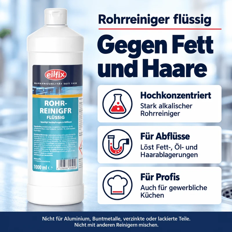 EILFIX ROHRREINIGER FLÜSSIG Hochkonzentriert