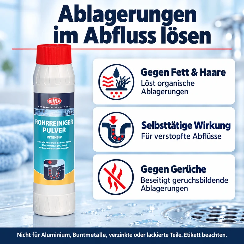 EILFIX ROHRREINIGER PULVER Hochkonzentriert