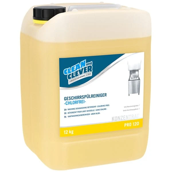 Geschirrspülreiniger chlorfrei PRO120 Clean and Clever