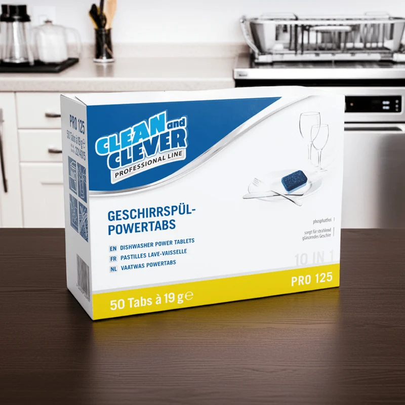 Spülmaschinentabs 10 in 1 PRO125 Clean and Clever
