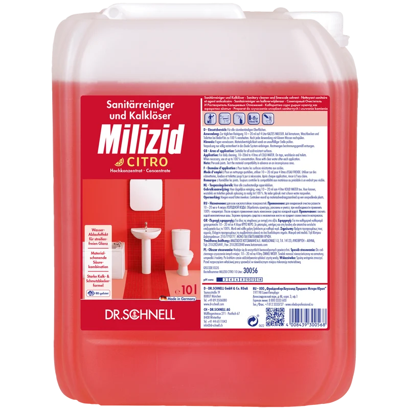 Dr. Schnell Milizid Citro Sanitärreiniger
