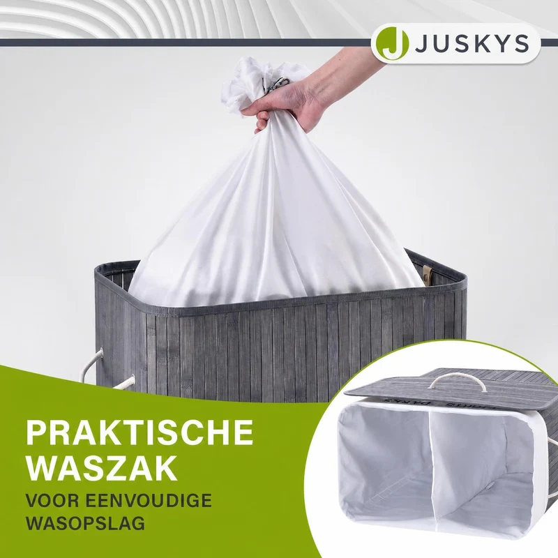 Bambus Wäschekorb Curly