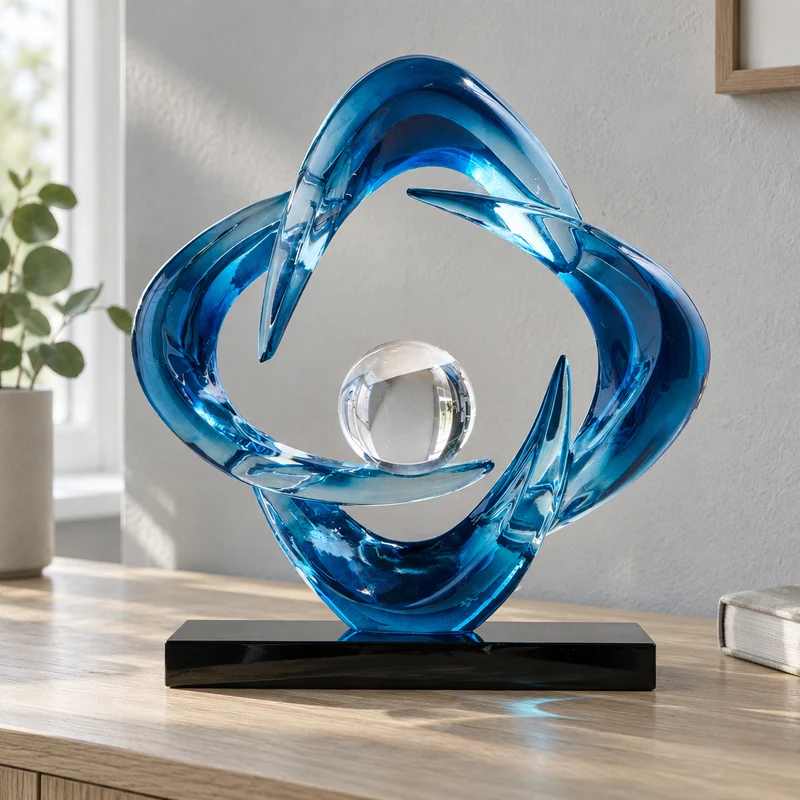 Virello Orbit Sphere Sculpture