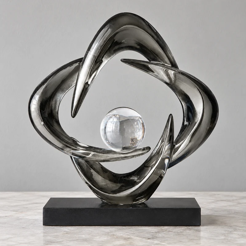 Virello Orbit Sphere Sculpture