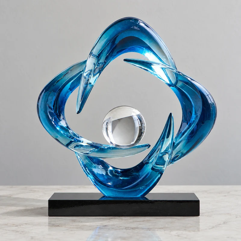 Virello Orbit Sphere Sculpture