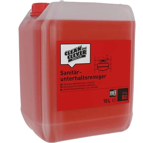 Sanitärunterhaltsreiniger SMA80 Clean and Clever