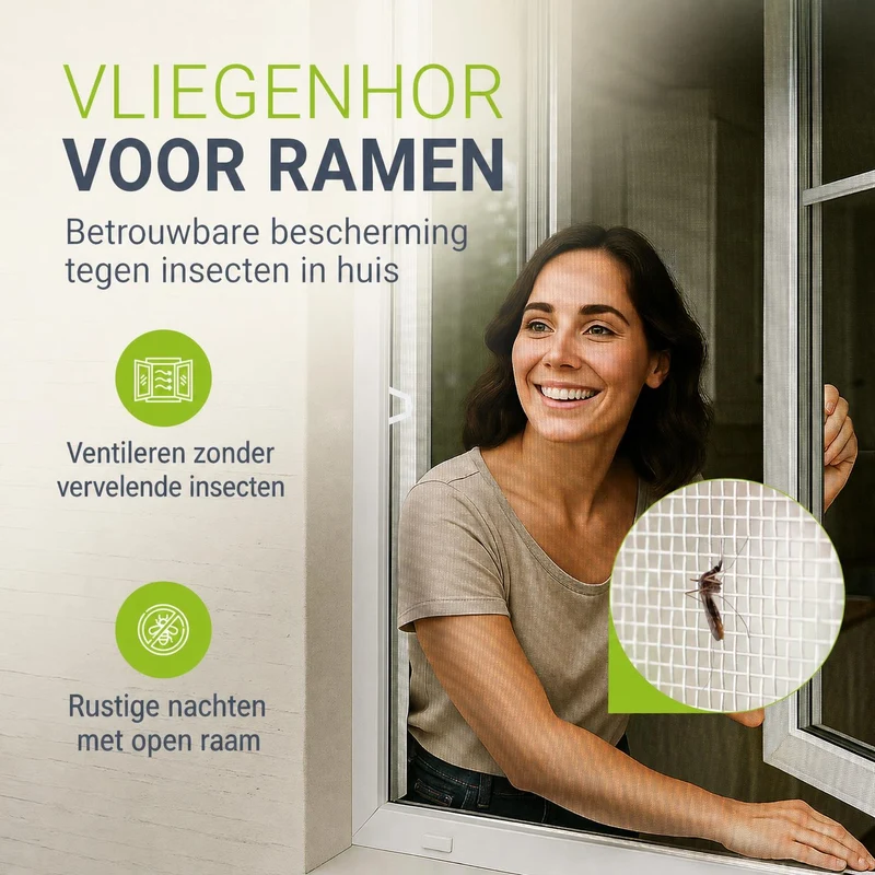 Fliegengitter für Fenster