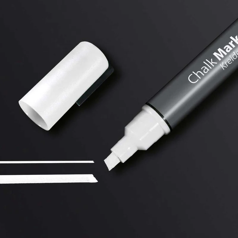 Kreidemarker 50 schwarz, weiß von Sigel
