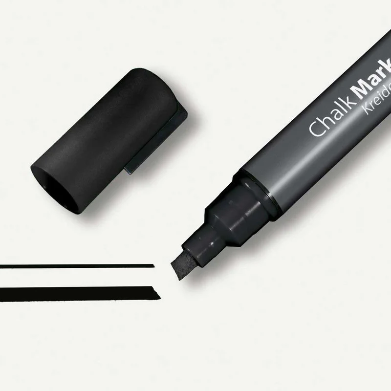 Kreidemarker 50 schwarz, weiß von Sigel
