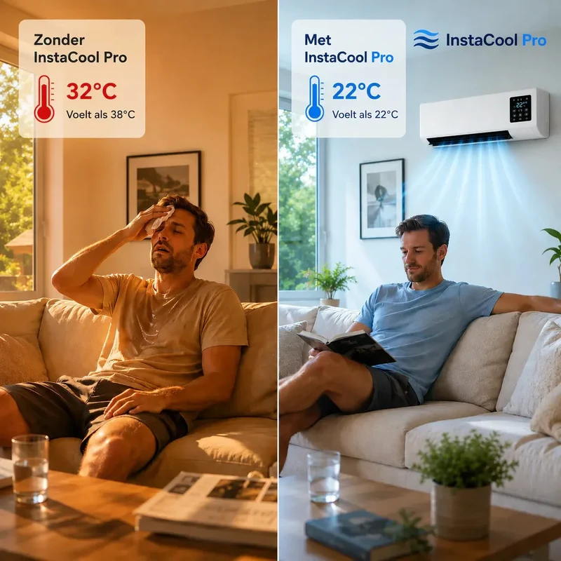 Refroidisseur et Chauffage Portable 2-en-1 | Contrôle Climatique Sans Installation