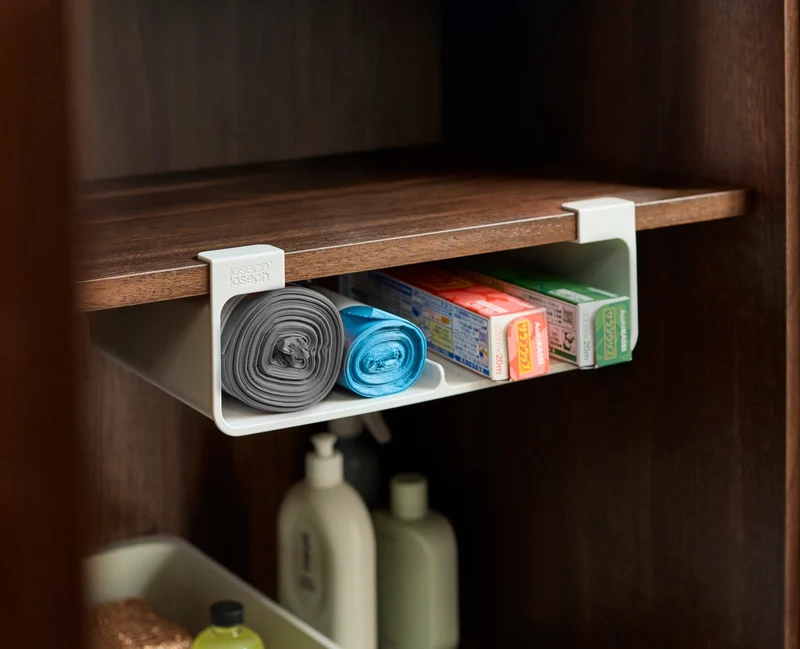 CupboardStore™ Kompakter Folien & Beutel Organizer aus recyceltem Plastik