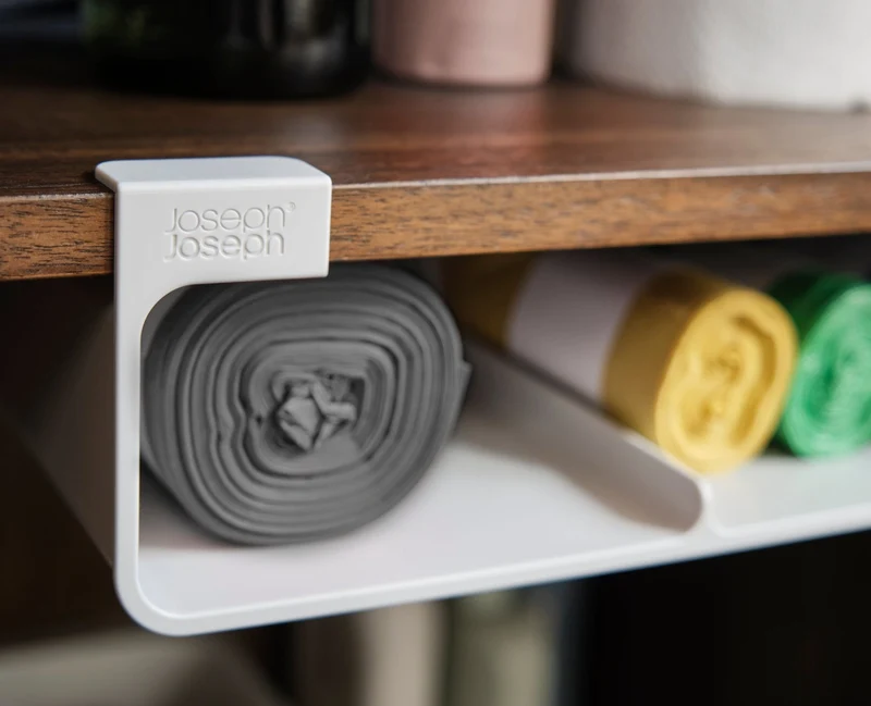 CupboardStore™ Kompakter Folien & Beutel Organizer aus recyceltem Plastik