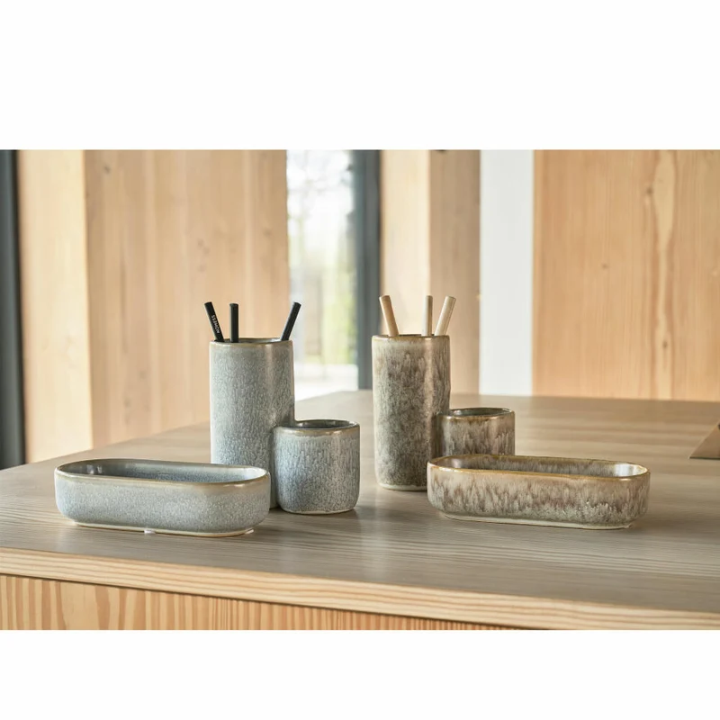 Villa Collection Schale Thine 18 x 8,5 x 4,5 cm Steingut, 11127