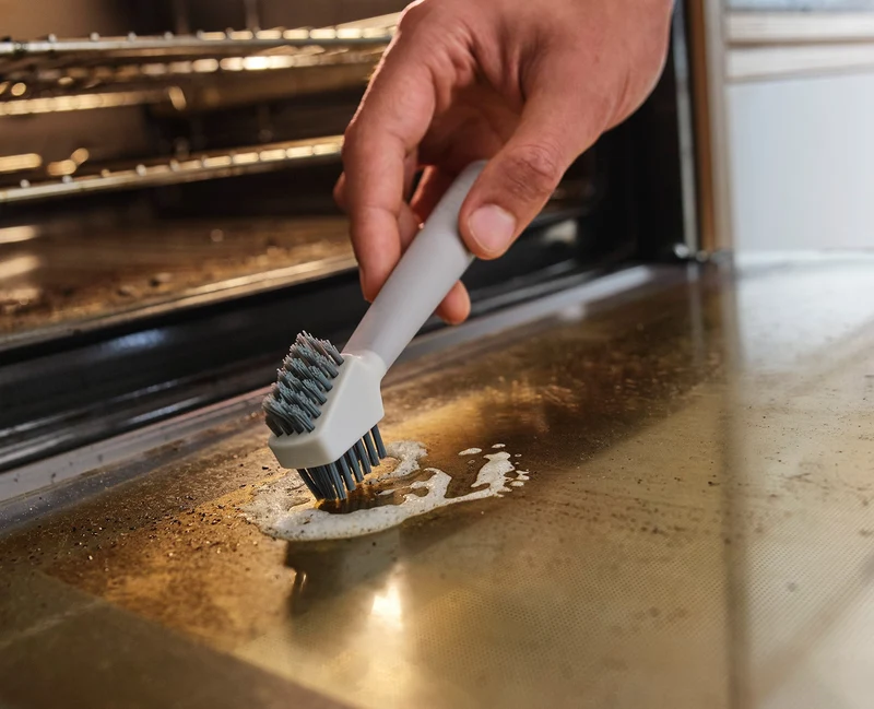 CleanTech™ 3-in-1 Kleine Reinigungsbürste mit Griff