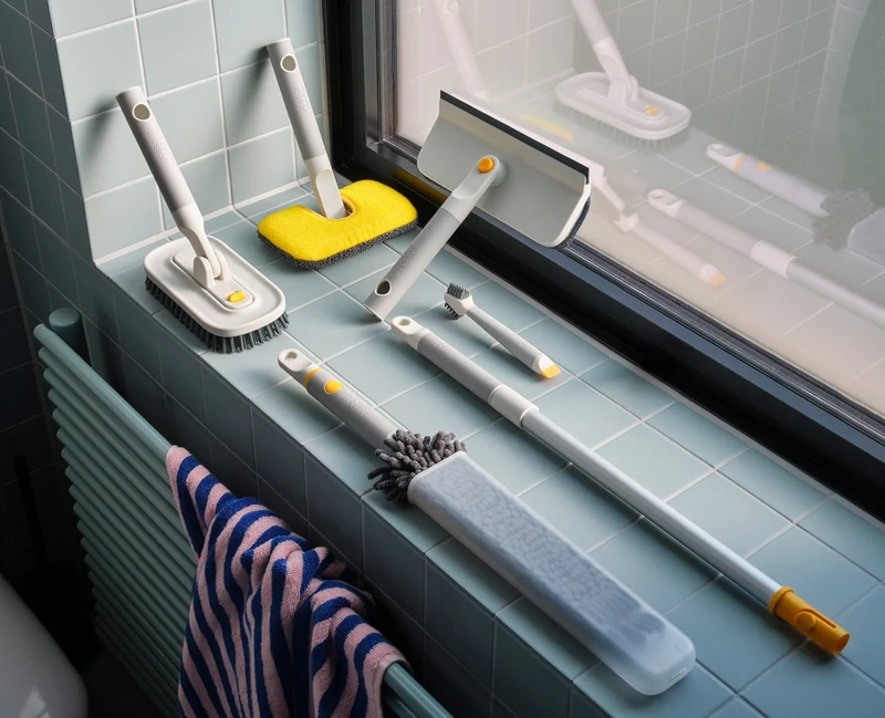 CleanTech™ Reinigungsset mit Verlängerungsstange