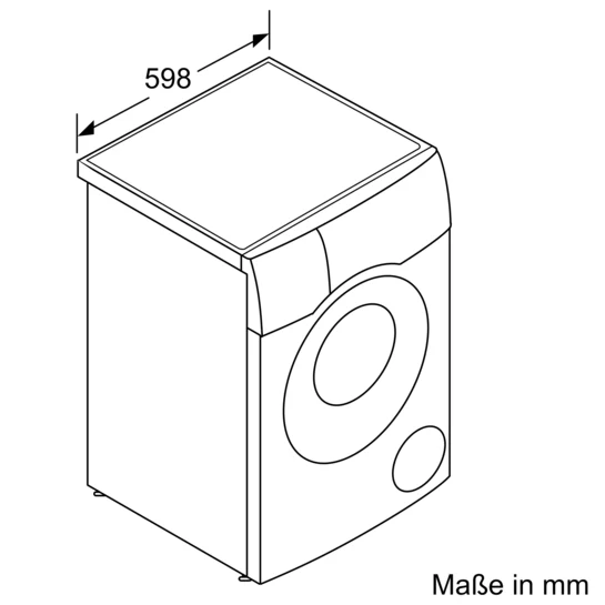 Serie 8 Waschtrockner 9/6 kg max. 1400 U/min. WNC244070