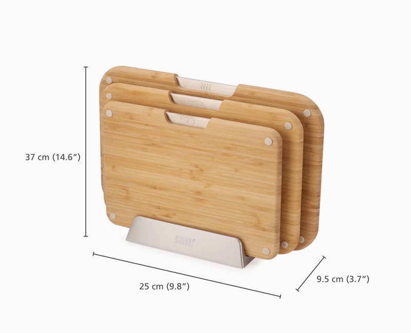 Nest™ Boards – 3-teiliges Schneidebrett-Set aus Bambus
