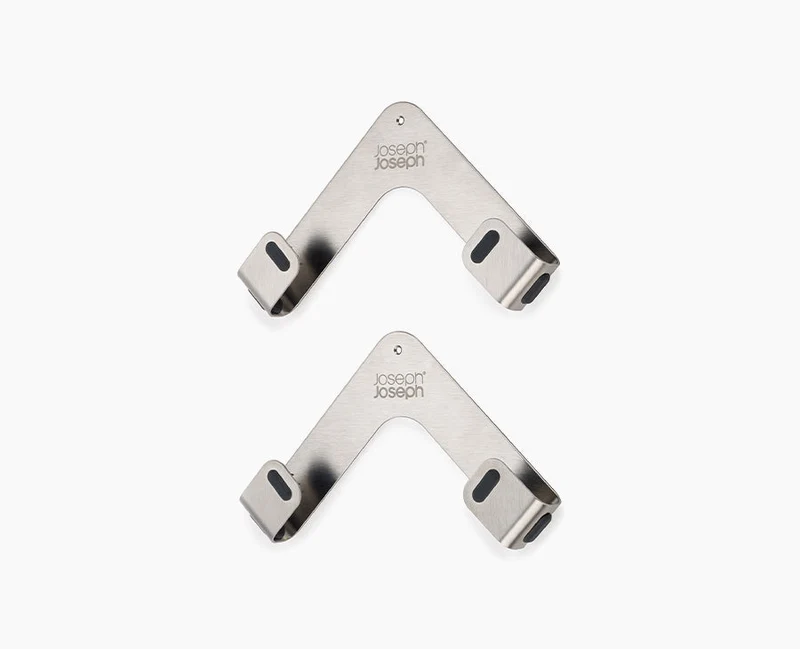 Space 2er-Pack Topfdeckelhalter aus Edelstahl
