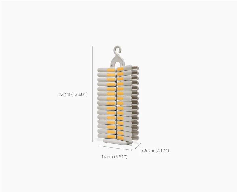 Hold-All™ Set aus zwei Faltbareren 45L Wäschekorb für Draußen Grün