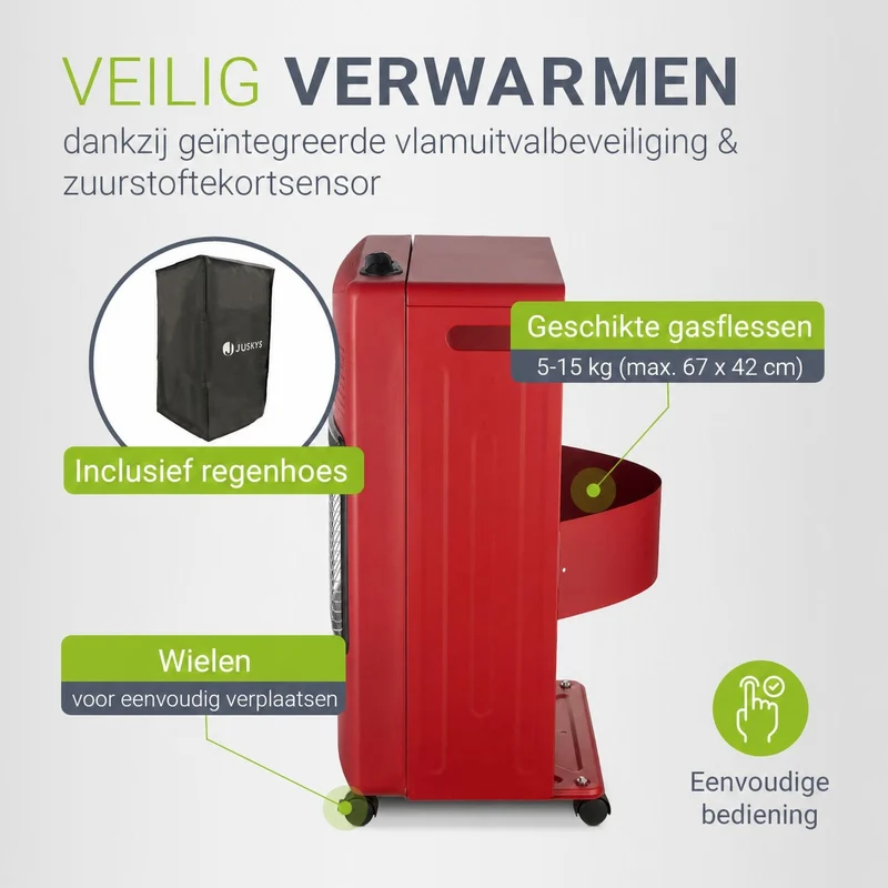 Gasheizer für Innenräume