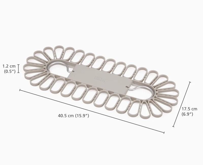 Petal™ 32-teiliger Schnellspannbügel zum Trocknen in Ecru