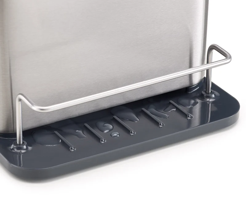 2-teiliges Edelstahl Abtropf- und Spülbecken-Organizer-Set