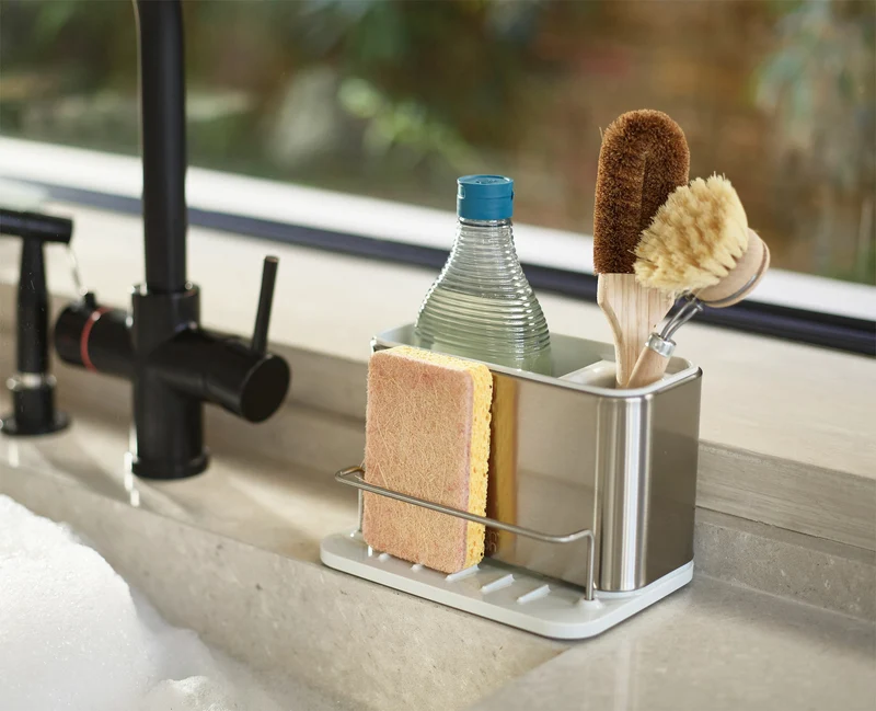 2-teiliges Stone Abtropf- und Spülbecken-Organizer-Set