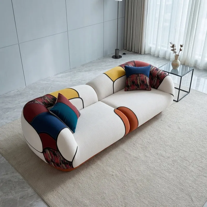 Every Color Patchwork Colorful Lounge Sofa