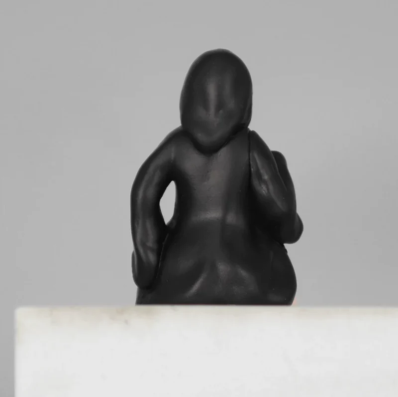 Shadow Queen Mysterious Bookshelf Decor
