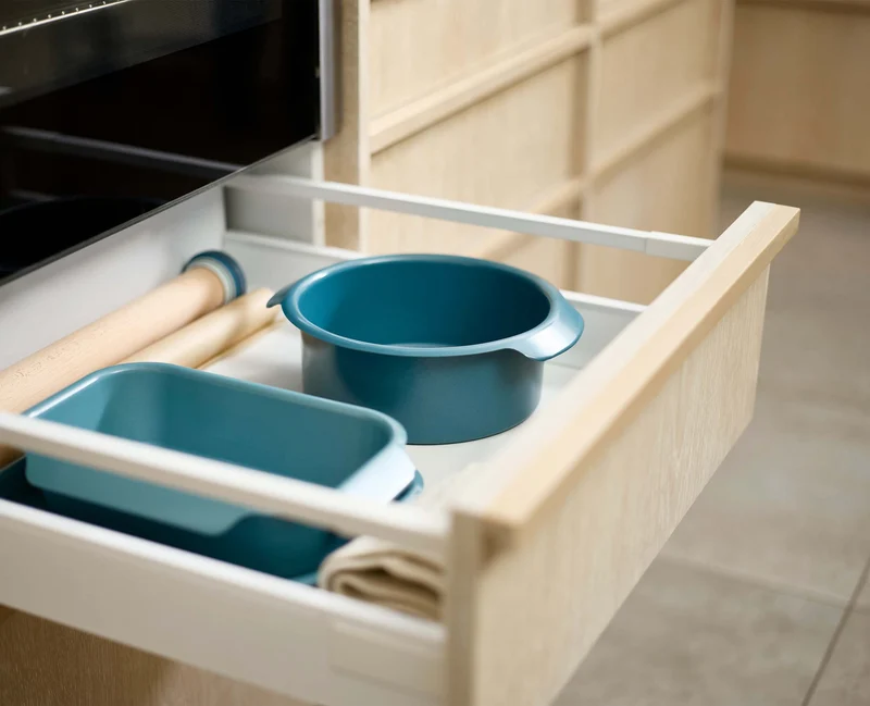 Nest™ Bake – Runde Kuchenform mit Antihaftbeschichtung, 20 cm, in Blau