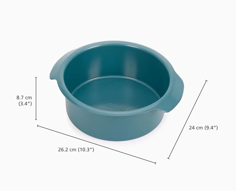 Nest™ Bake – Runde Kuchenform mit Antihaftbeschichtung, 20 cm, in Blau