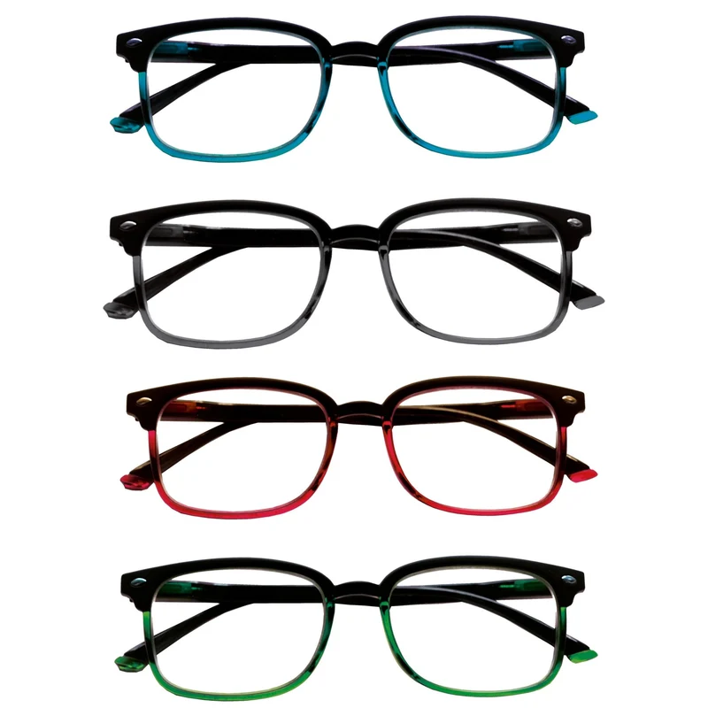 Occhiali da vista graduati kit hawaii + 2,5 - colore Nero/Rosso — Charro