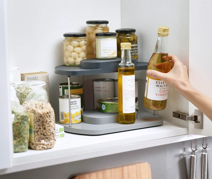 CupboardStore 2-stufiger drehbarer Organizer