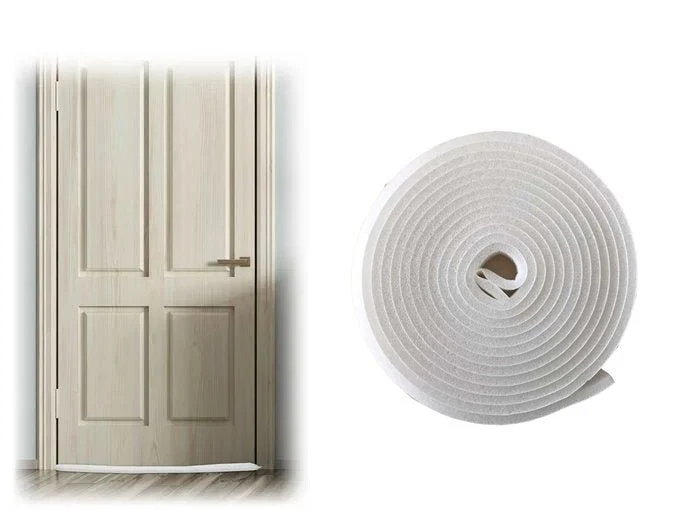 Parafreddo per porte e finestre bianco 25 mm x 4 mt - bianco — GEKO
