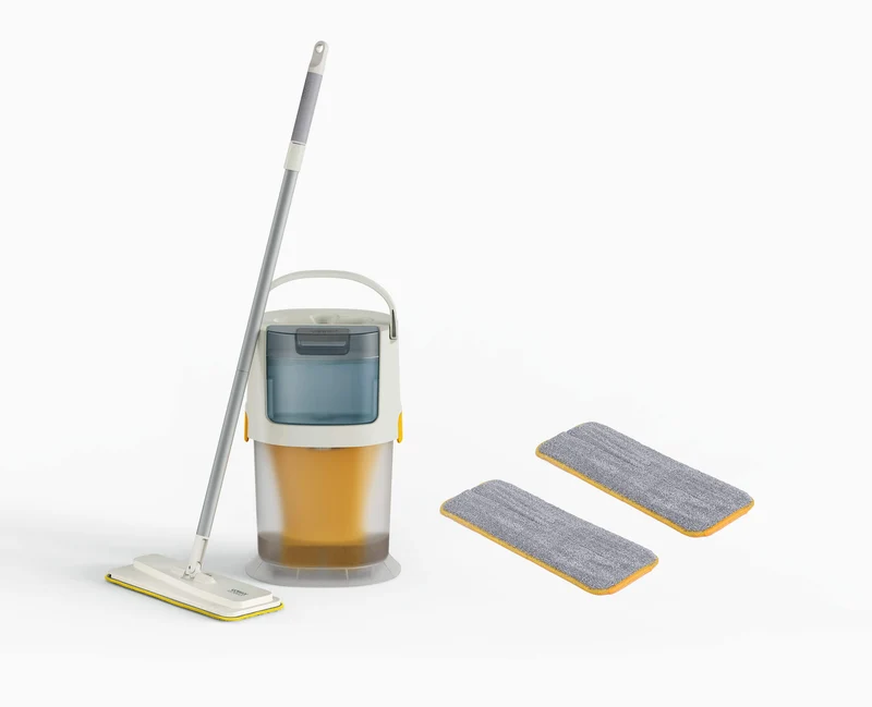 UltraClean Mikrofaser-Bodenwischsystem mit Ersatzpads