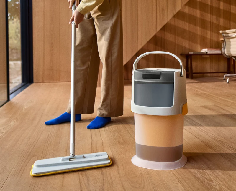 UltraClean Mikrofaser-Bodenwischsystem mit Ersatzpads