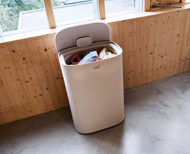 Tota 2 One 60L Blasses Pilzbraun Wäschekorb