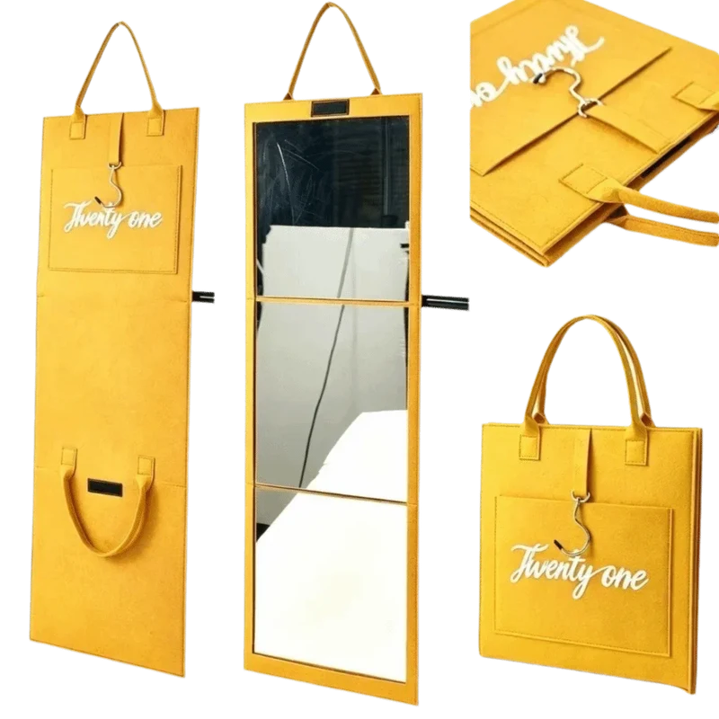 Calm Reflection Portable Full Length Standing Mirror
