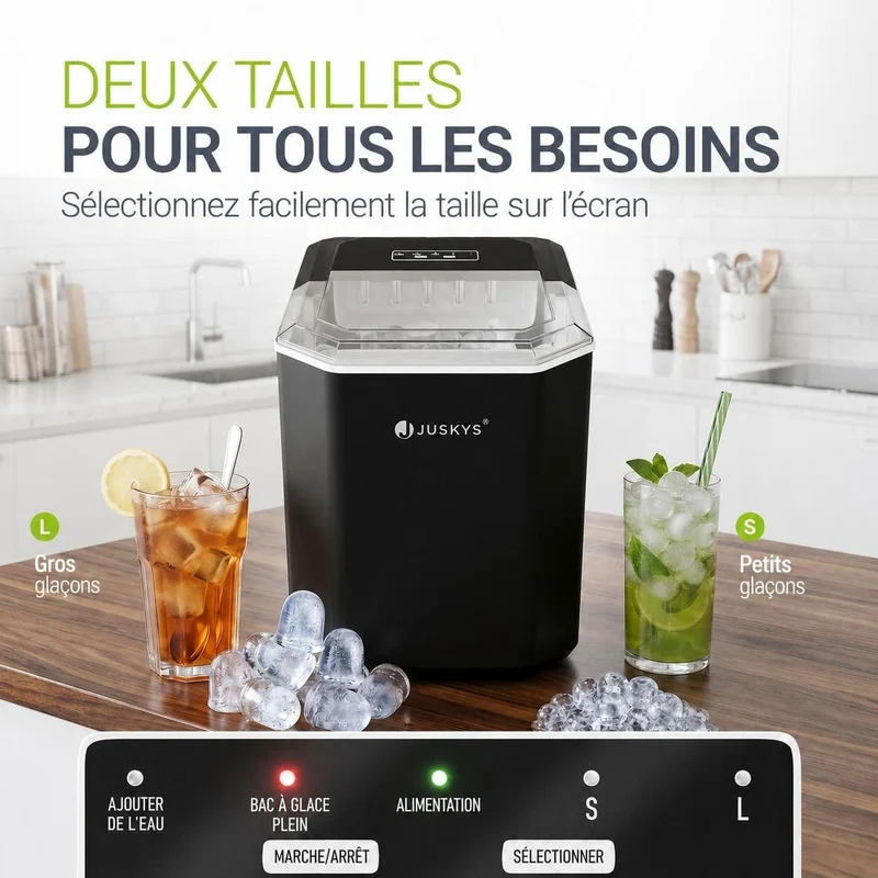 Eiswürfelmaschine mit Selbstreinigung IceOracle