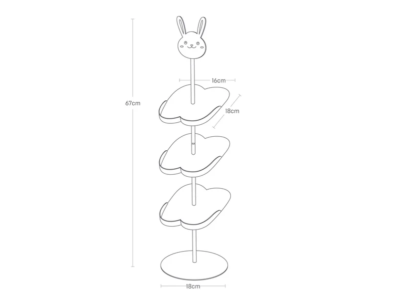 Schuhständer für Kinder BUNNY