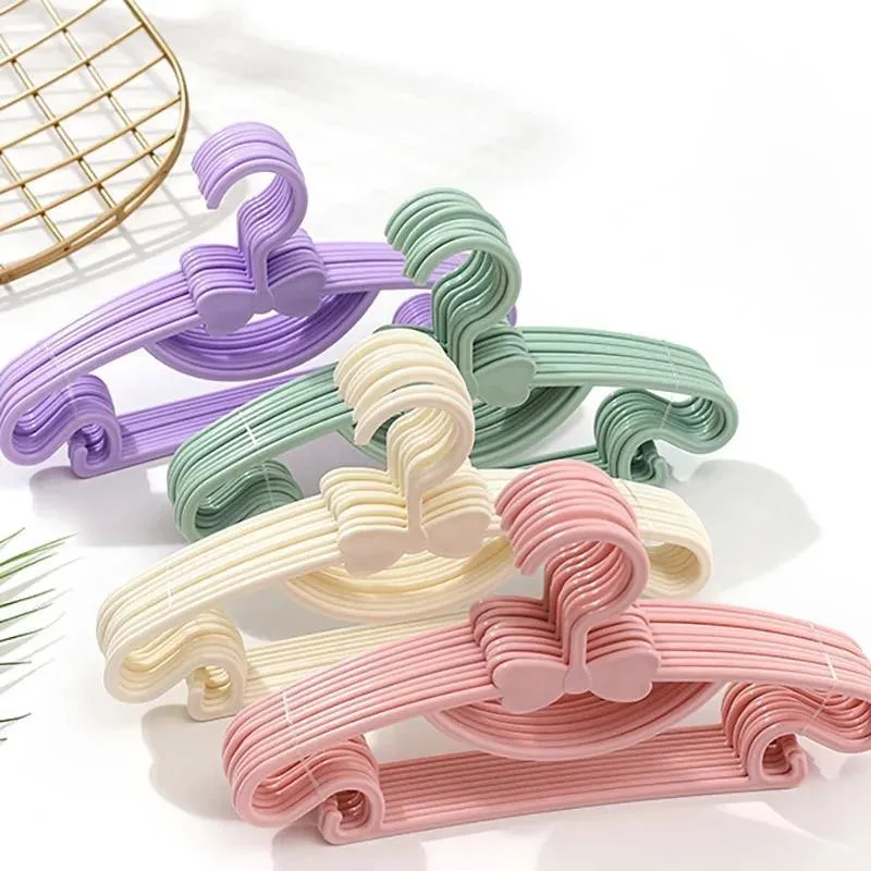 5 PCs Kids Baby Clothes Plastic Hanger