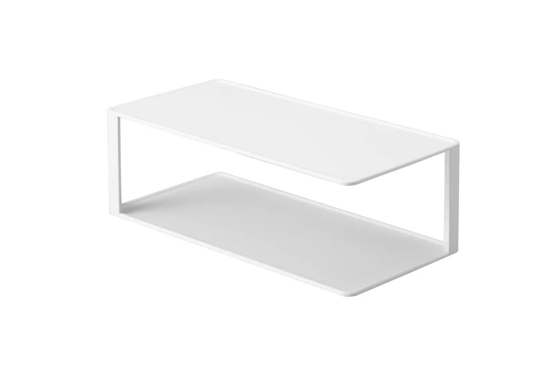 Rechteckiges Geschirrregal - White