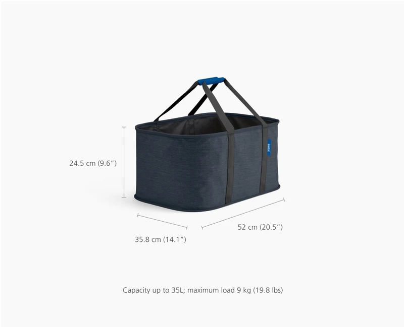 2-teiliges Wäschekorb-Set Tota Trio 90L & Hold-All™ 35L Schwarz