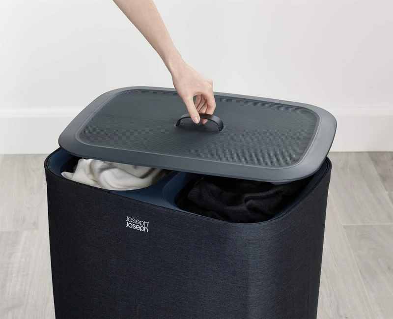 2-teiliges Wäschekorb-Set Tota Twin 90L & Hold-All™ 35L Schwarz