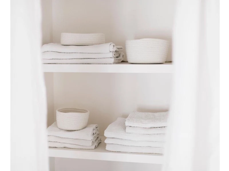 Aufbewahrungskörbe Set WHITE